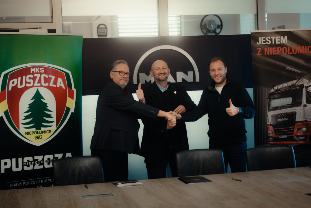 Man Trucks Kraków przedłuża umowę z Puszczą Niepołomice