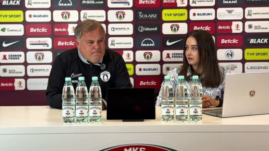 KONFERENCJA PRASOWA PRZED MECZEM Z ŁKS ŁÓDŹ | PUSZCZA TV